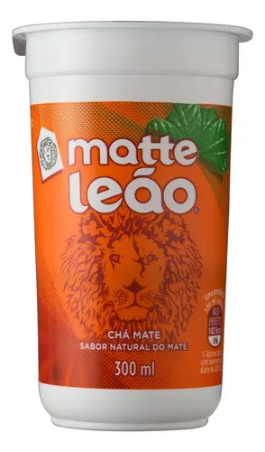 Chá Matte Leão Natural Copo 300ml