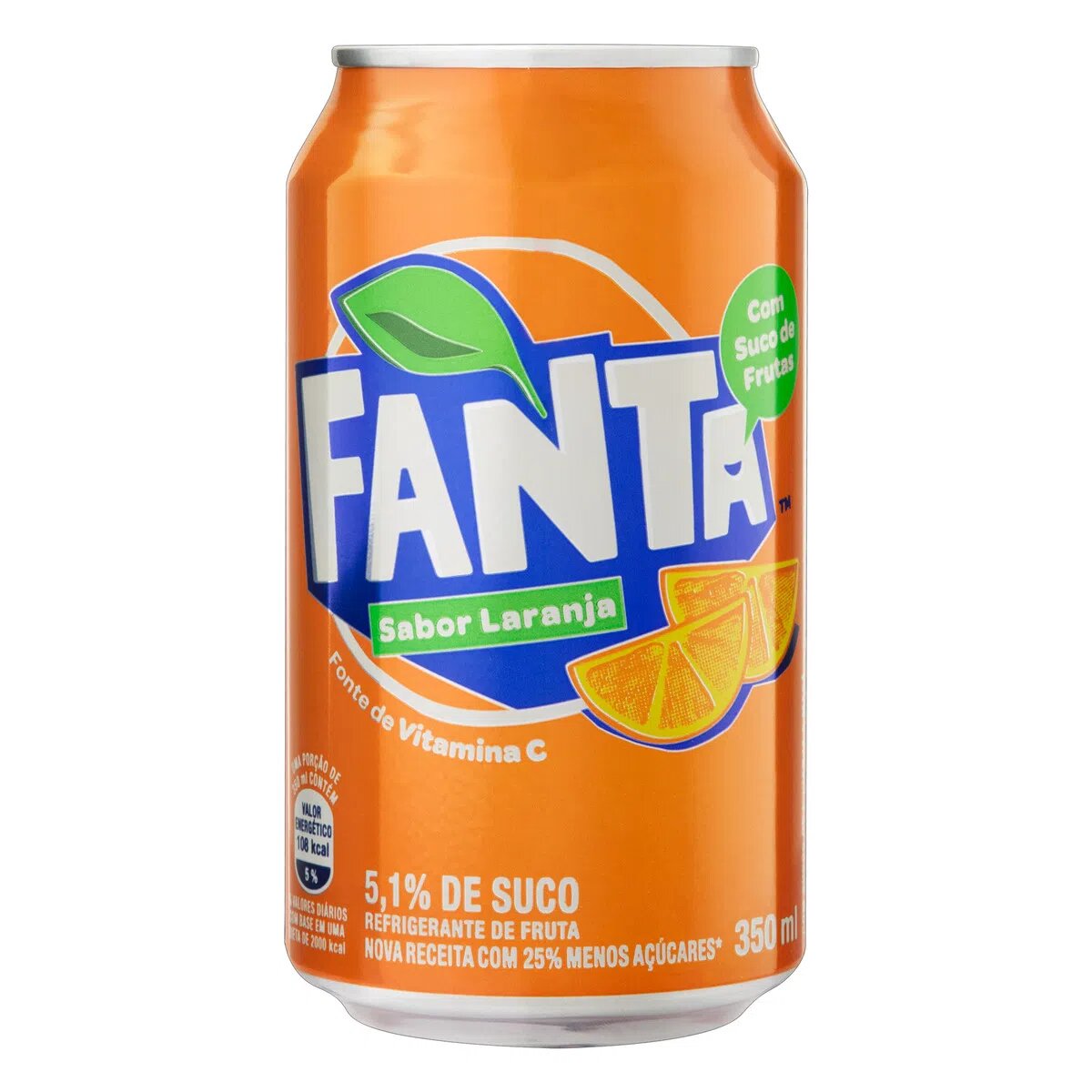 Refrigerante Fanta Laranja Lata 350ml