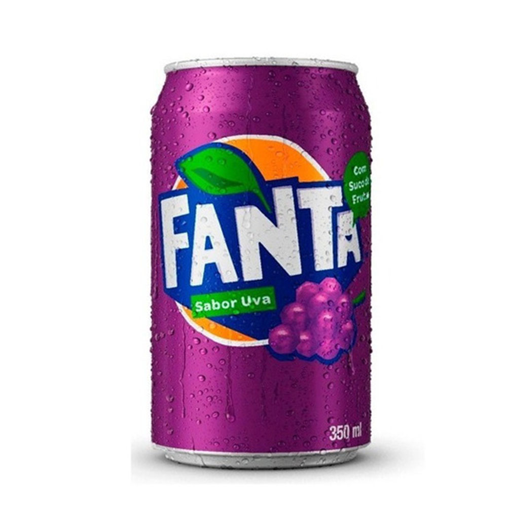 Refri Fanta Uva Lata 350ml