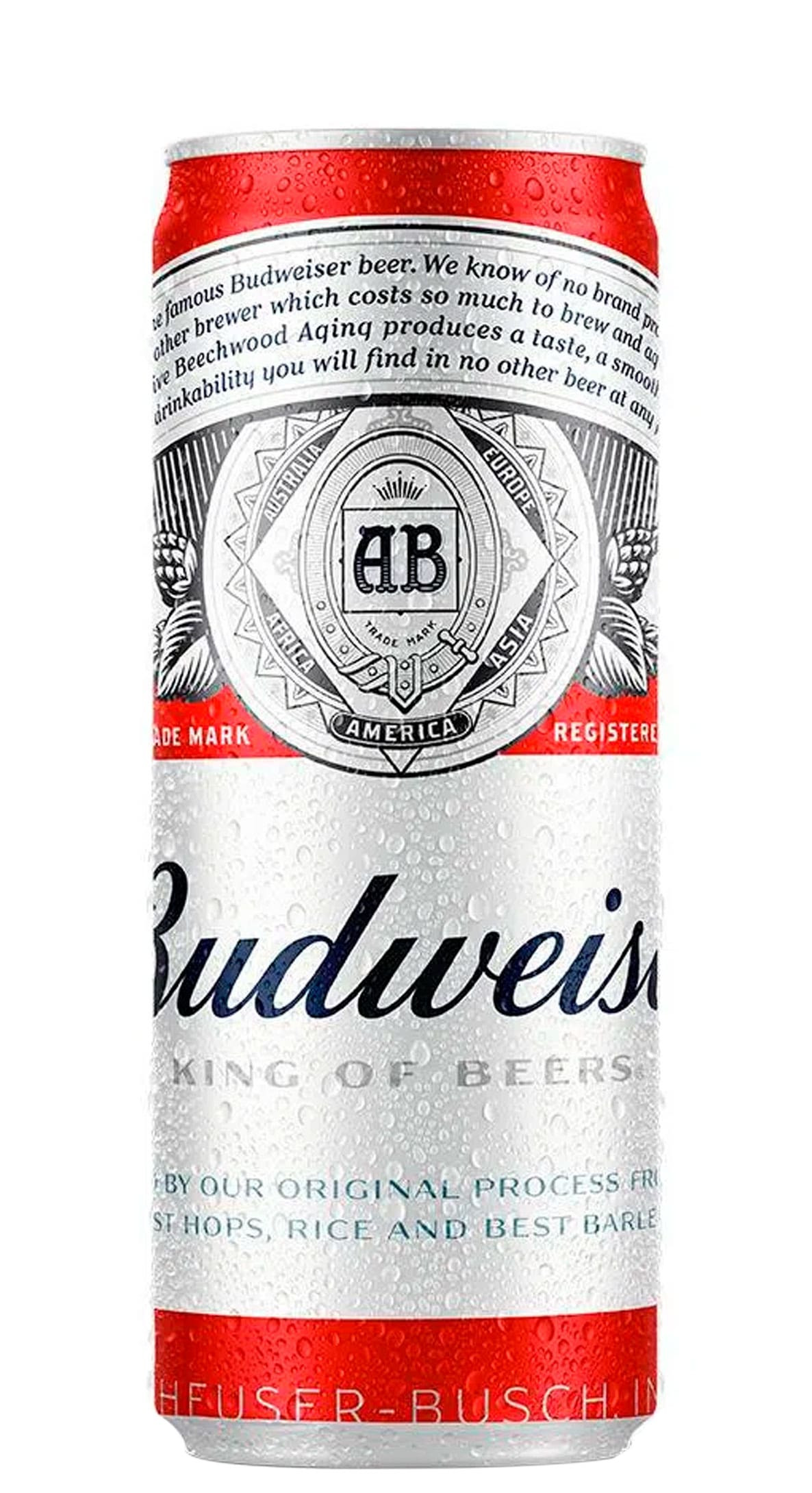 Cerveja Budweiser American Lager Lata 350ml