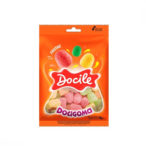 Bala de Goma Docile DociGoma Sino 70g