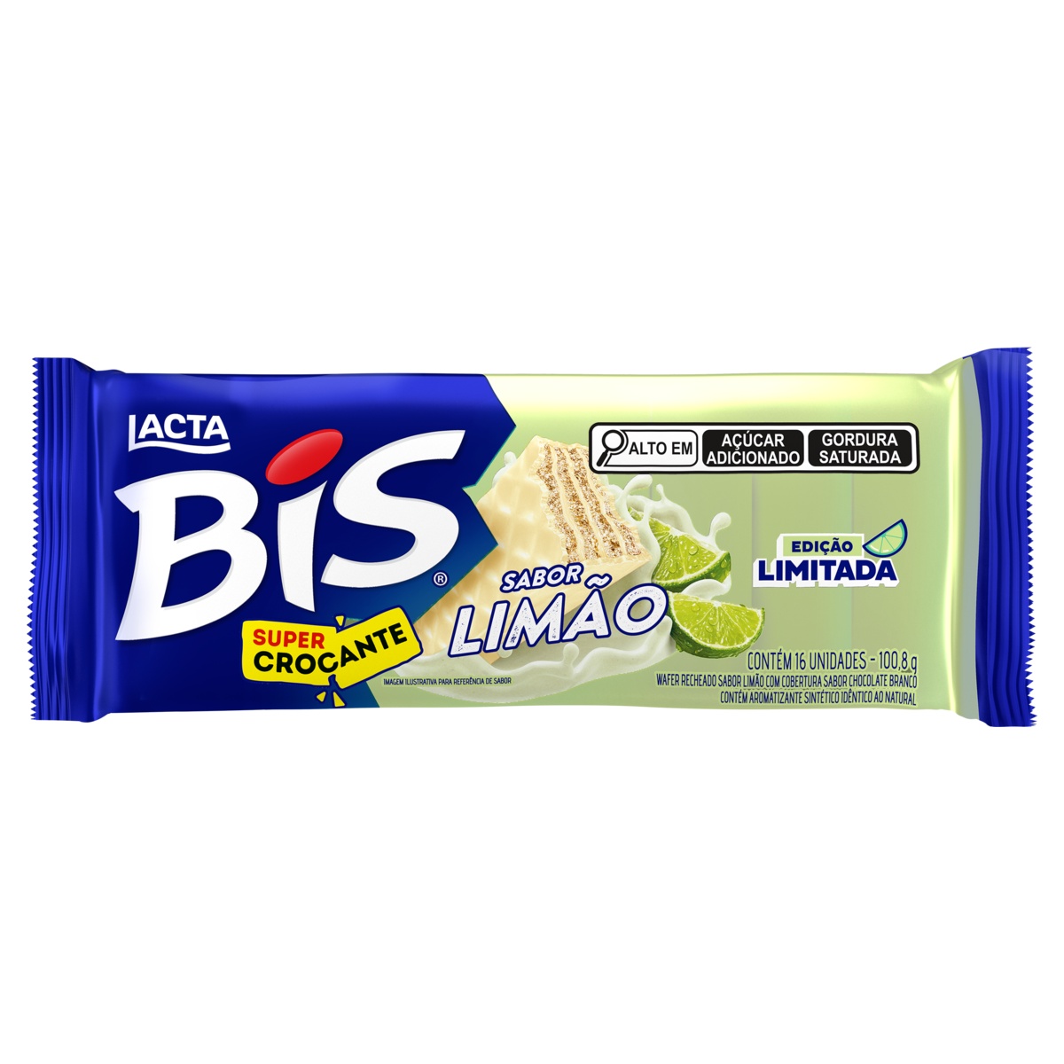 CHOC BIS LIMAO 100,8GR