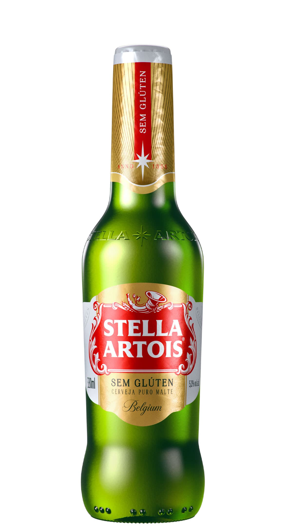 Cerveja Stella Artois Sem Glúten Long Neck 330ml
