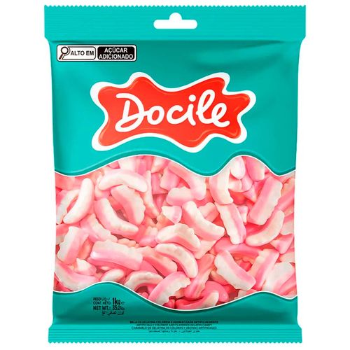 Bala Gelatina Docile Dentaduras 70g