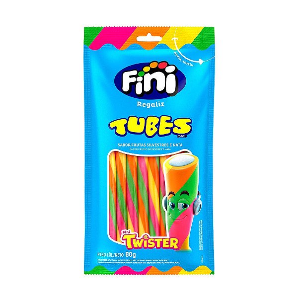 Bl Fini Tube Regliz Frutas Silvestres 80g